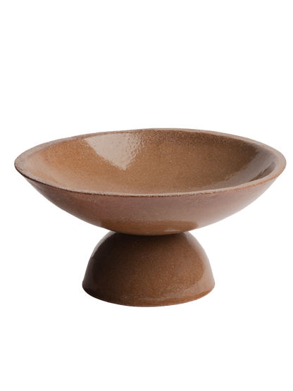 Hourglass Flat Bowl