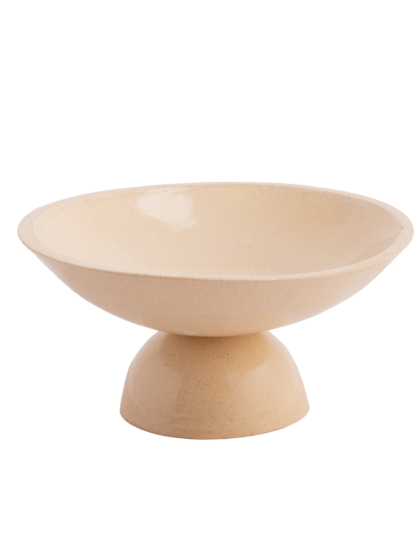 Hourglass Flat Bowl