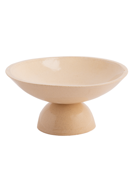 Hourglass Flat Bowl