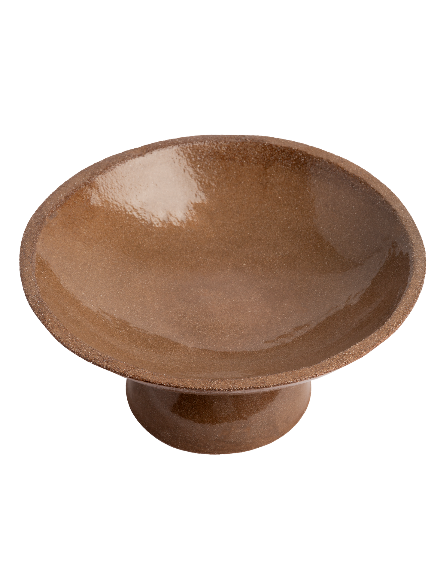 Hourglass Flat Bowl